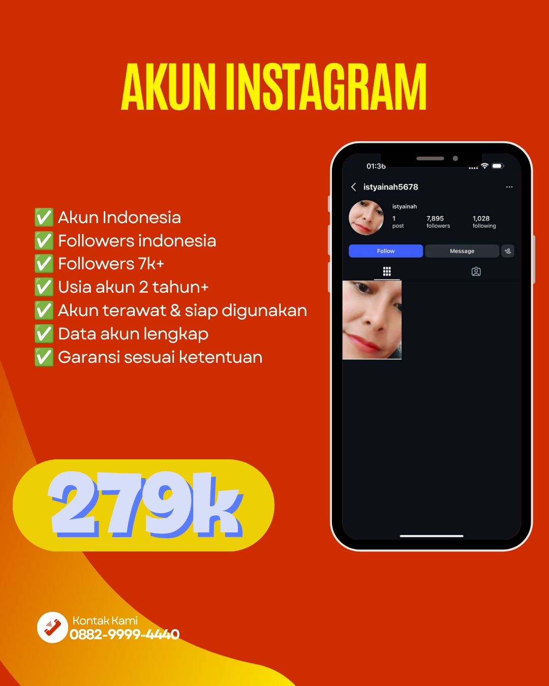 AKUN INSTAGRAM #istyainah5678